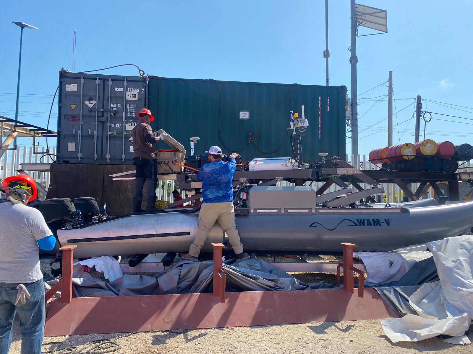 Uncrewed marine vessel